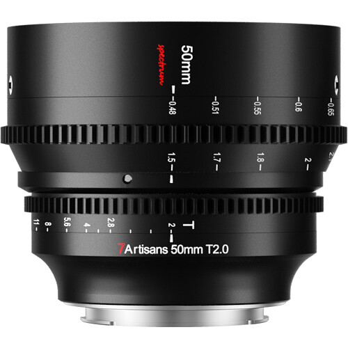 7Artisans Spectrum 50mm T2.0 Full Frame